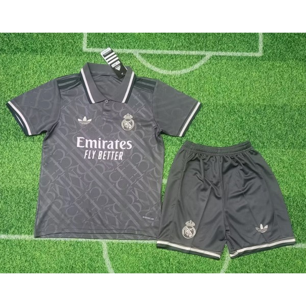 Camiseta Real Madrid Segunda equipo Niño 2024-25 Gris